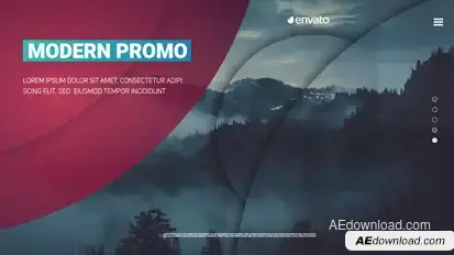 Elegant Promo Video Displays template preview