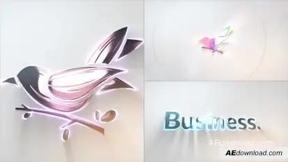 Elegant Reflection Logo Reveal Logo Stings template preview