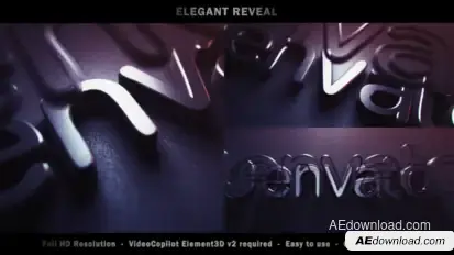 Elegant Reveal Logo Stings template preview