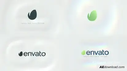 Elegant Ripple Logo Intro Logo Stings template preview