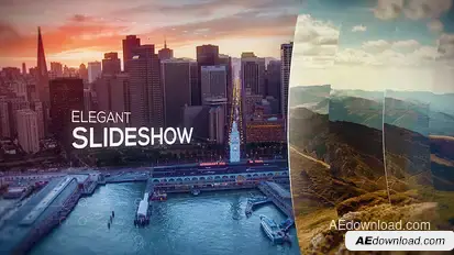 Elegant Slideshow Video Displays template preview