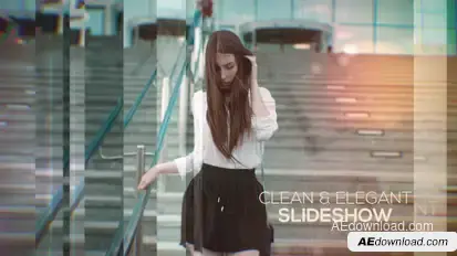 Elegant Smooth Slideshow Video Displays template preview