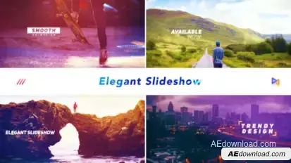 Slideshow Video Displays template preview
