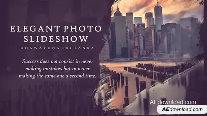 Elegant Slideshow Product Promo template preview
