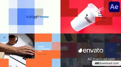 Elegant Product Promo for After Effects Video Displays template preview