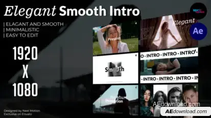 Elegant Smooth Intro Openers template preview