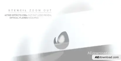 Elegant Stencil Reveals Logo Stings template preview