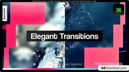 Elegant Transitions 2.0 Elements template preview