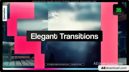 Elegant Transitions Elements template preview