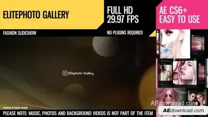 Elitephoto Gallery Video Displays template preview