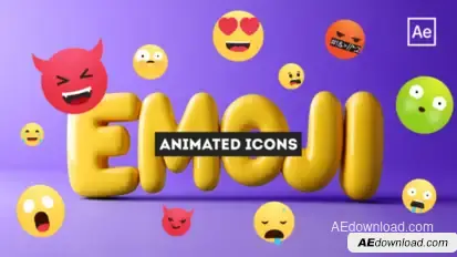 Emoji Elements template preview