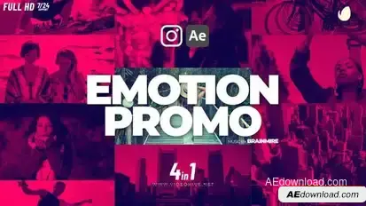Emotion Promo Openers template preview