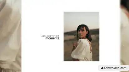 Emotional Photo Slideshow Openers template preview