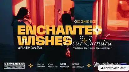 Enchanted Wishes Cinematic Titles Openers template preview