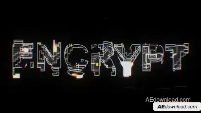 Encrypt Opener Logo Stings template preview