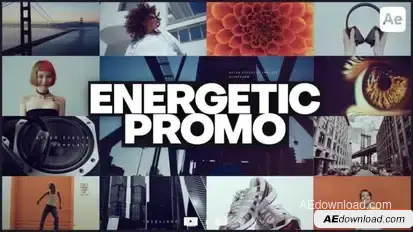 Energetic Promo Openers template preview