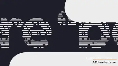Energetic Typo Logo Reveal Openers template preview