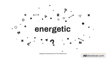 Energetic Typography Opener Openers template preview
