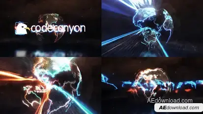 Energy Earth Logo Reveal Logo Stings template preview