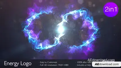 Energy logo 2 in 1 Logo Stings template preview