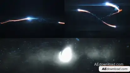 Videohive Energy Particle Blast Logo Reveal Logo Stings template preview