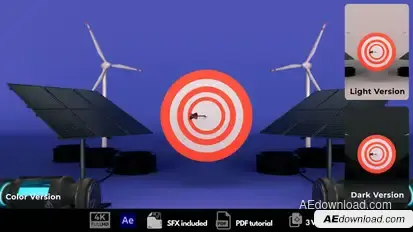 Energy Professionals Video Displays template preview