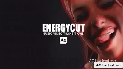 EnergyCut – Music Video Transitions Elements template preview