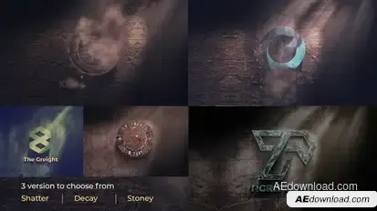 Epic Ancient Logo Reveal Logo Stings template preview