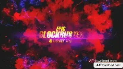 Epic Blockbuster & Credit Title Openers template preview