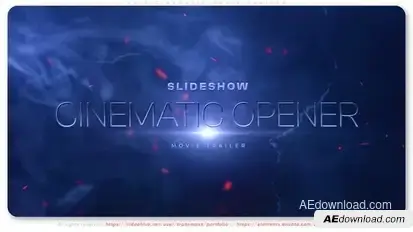 Epic Cinematic Movie Trailer Video Displays template preview