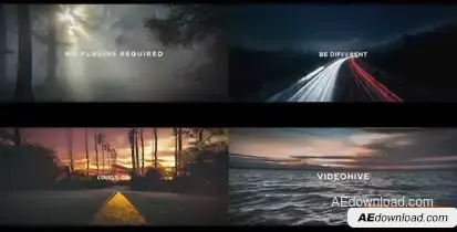 Epic Cinematic Slideshow Openers template preview