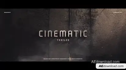 Epic Cinematic Titles Trailer Titles template preview