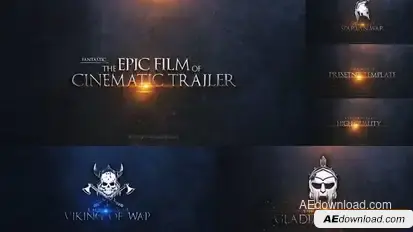 Epic Cinematic Trailer Openers template preview