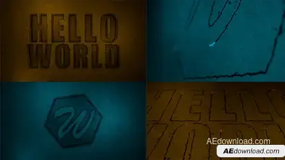 Epic Collapsing Logo V2 Openers template preview