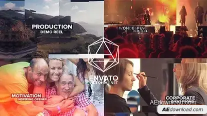 Epic Demo Reel Openers template preview