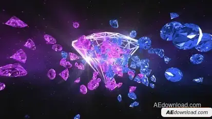 Epic Diamonds Logo Reveal Logo Stings template preview