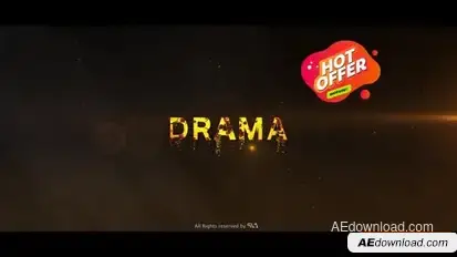 Epic Drama Trailer Openers template preview