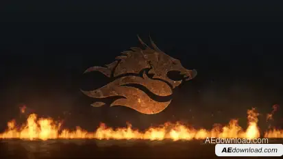 Epic Fire Logo Logo Stings template preview