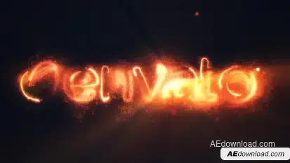 Epic Fire Logo Logo Stings template preview