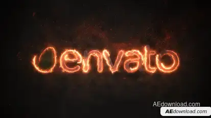 Epic Fire Logo Logo Stings template preview