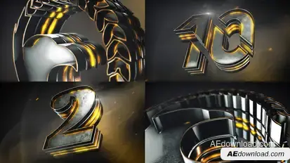 Epic Logo Reveal And Countdown Logo Stings template preview