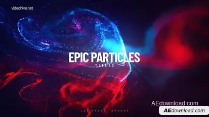 Epic Particle Titles Titles template preview