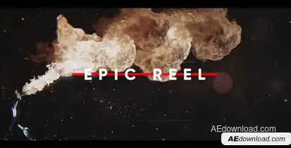 Epic Reel Video Displays template preview