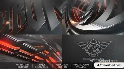 Epic Silver Logo Reveal Logo Stings template preview