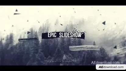 Epic Slideshow I Opener Video Displays template preview