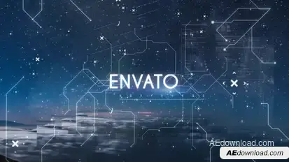 Epic Space Slideshow Video Displays template preview