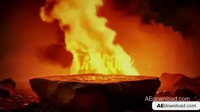 Epic Stone In Fire Openers template preview