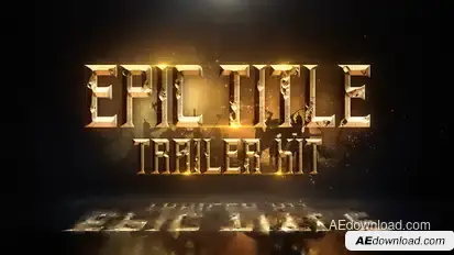 Epic Title Trailer Kit Openers template preview