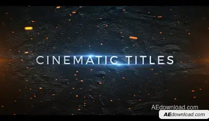 Epic Trailer Titles template preview
