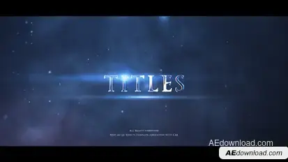 Epic Trailer Titles Titles template preview